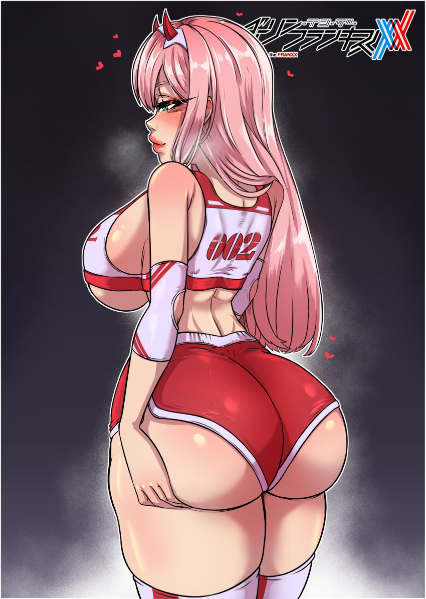 Rule 34 – 1girls ass ass ass focus back back view bare shoulders bare thighs big ass big breasts big butt blush clothed clothing color darling in the franxx female female focus female only hi res horns large breasts light-skinned female light skin long hair marko141 pink hair solo solo female tagme thick thighs zero two (darling in the franxx) | 10927470