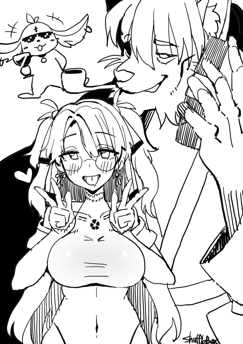 Rule 34 – ahe gao ahegao face big ass big breasts big thighs peace sign peace symbol shufflebox wuthering waves zhezhi (wuthering waves) | 10999823