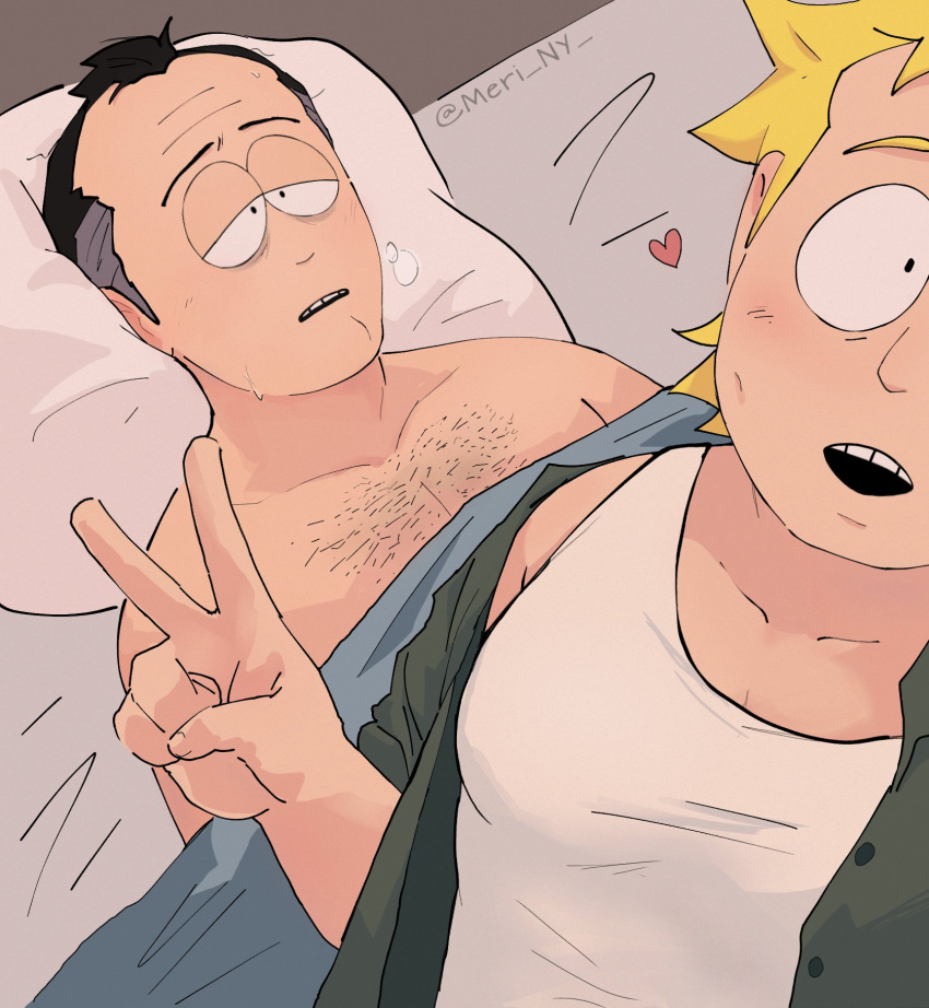 Rule 34 – 2023 2boys after sex aged up balding bed sheet black hair blonde hair blonde hair blush blush blush lines chest hair clothed clothes clothing color colored craig tucker digital drawing (artwork) digital media (artwork) dimples eyes half open gay greying hair hairy chest half-closed eyes heart hi res high resolution highres laying laying down laying on bed lying lying down lying on back lying on bed male male only manboobs meri ny naked naked male nude nude male on back on bed open mouth open mouth open smile peace sign pillow selfie selfie pose sheets shirt short hair smile smiling south park south park post covid sweat sweatdrop sweating taking picture taking selfie tank top tired tired eyes tweek tweak | 11046948