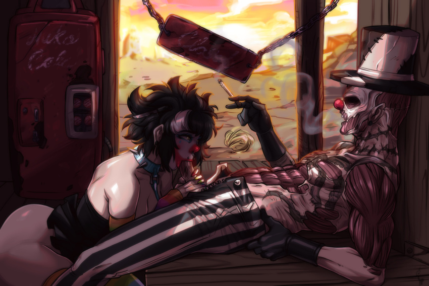 Rule 34 – 1boy1girl 1girl1boy blowjob blowjob only clown clown costume clown girl clown makeup clown nose fallout fallout (series) fellatio fellatio face ghoul (fallout) jelly booty (turtlechan) leash leash and collar leash pull monsterfucker monsterfucking oral oral penetration oral sex scratch (turtlechan) turtlechan | 10964404
