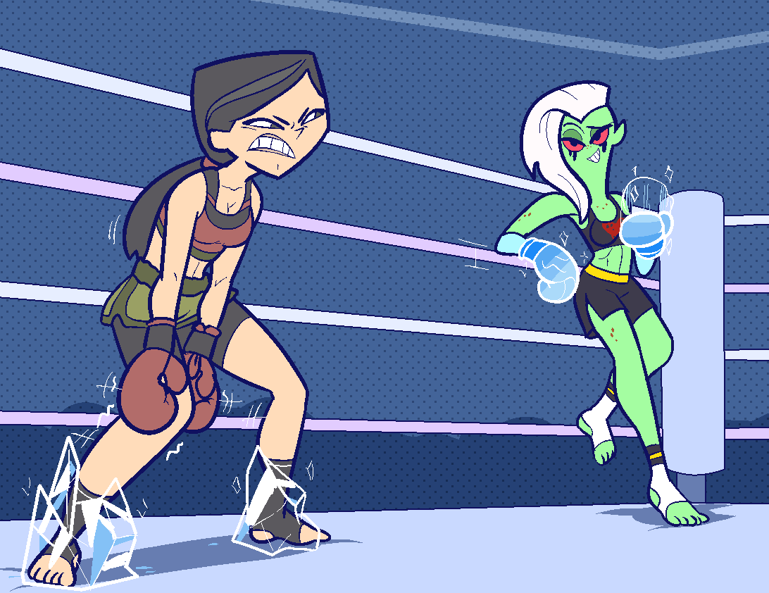 Rule 34 – alien alien girl alien humanoid boxing boxing gloves boxing match boxing ring crossover disney disney channel disney xd female female focus female only fresh tv heather (tdi) human ice ice power lord dominator netto-painter total drama (series) total drama island wander over yonder | 11385545