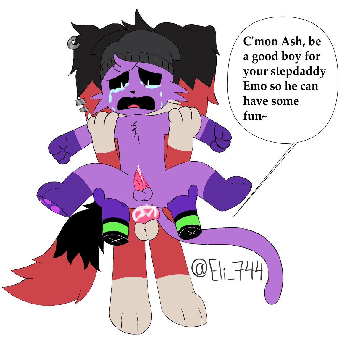 Rule 34 - Anthro Anthro On Anthro Anthro Only Black Sclera Critters (poppy  Playtime) Eli 744 (artists) Furry Only No Humans Oc Ocs Poppy Playtime  Poppy Playtime (chapter 3) Sex Smiling Critters