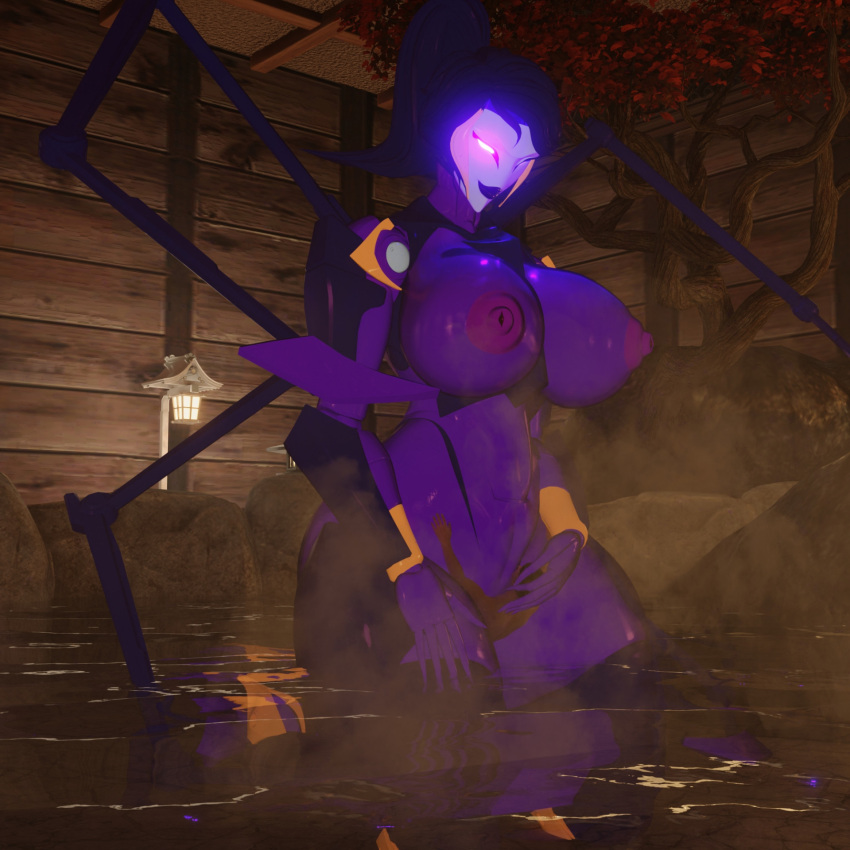 Rule 34 – 1boy 1girls 3d airachnid big breasts black hair breasts busty experttitan5564 glowing eyes hot spring larger female nipples pink eyes ponytail puffy nipples purple body purple nipples purple skin robot robot girl robot humanoid sex size difference transformers trawert vagina vaginal penetration vaginal sex | 11798701