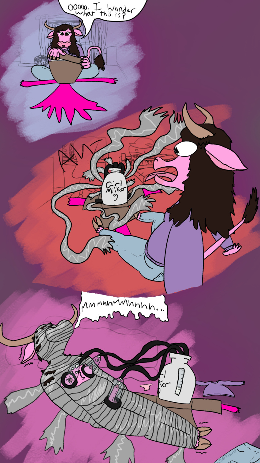 Rule 34 – 2023 anthro blahaj blue bottomwear blue clothing blue jeans blue pants bodily fluids bondage bottomwear bound bovid bovid horn bovine bovine ears bovine horn bovine tail box breast milking breasts brown eyes brown hair cattle clothed clothes on floor clothing comic container cum denim denim bottomwear denim clothing dialogue ejaculation fluffy forced forced ejaculation fully bound fully clothed fur gag gagged talk genital fluids genitals gynomorph gynomorph anthro hair hi res highland cattle horn humanoid genitalia humanoid penis ikea inside intersex intersex anthro jeans jumper lactating lilygirlbeast machine mammal milking machine pants penile penis penis milking pink body pink fur purple clothing purple jumper purple sweater purple topwear scared screaming slightly chubby slightly chubby gynomorph slightly chubby intersex small breasts solo speech bubble strawberry milkshake (lilygirlbeast) sweater tail talking to self tape tape bondage tape gag topwear twitching twitching ear unboxing wrapped up | 10669082
