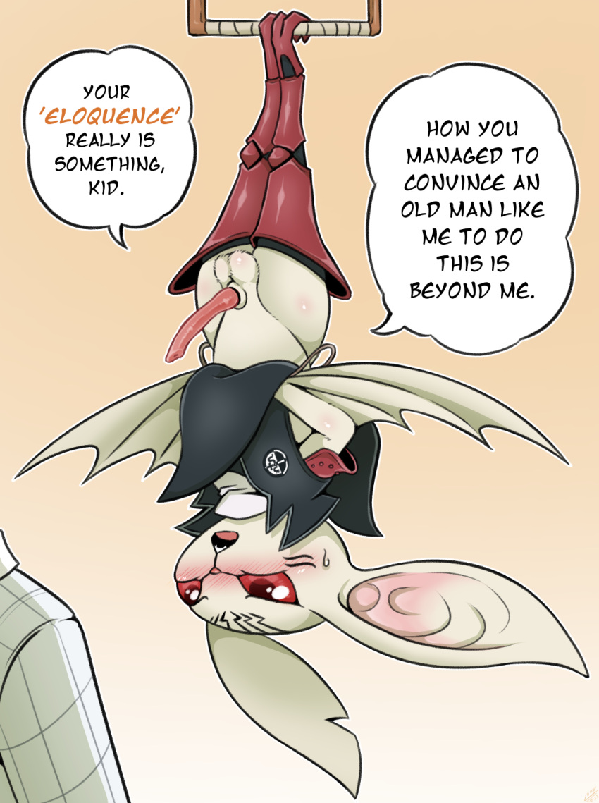 Rule 34 – balls bat big ears black clothing blush boots clothed clothing erection fluffy balls footwear genitals hand wings hanging by feet heismay noctule hi res long penis male male only mammal metaphor: refantazio non-human non-human only penis red eyes shoes solo unusual penis vavacung white body will (metaphor: refantazio) | 11717287