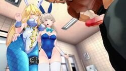 Rule 34 – 1boy 2girls 3d animated artoria pendragon (lancer) ballbusting blue archive breasts out bunnysuit cbt cleaning & clearing (blue archive) cock and ball torture crossover dominant female fake animal ears fake rabbit ears fate/grand order fate (series) female femdom flexible instant loss kicking balls light-skinned female light-skinned male light skin millennium science school student mocking screaming screaming in agony sound tagme taunting toki (blue archive) toki (bunny) (blue archive) video violence yokobb | 11763458