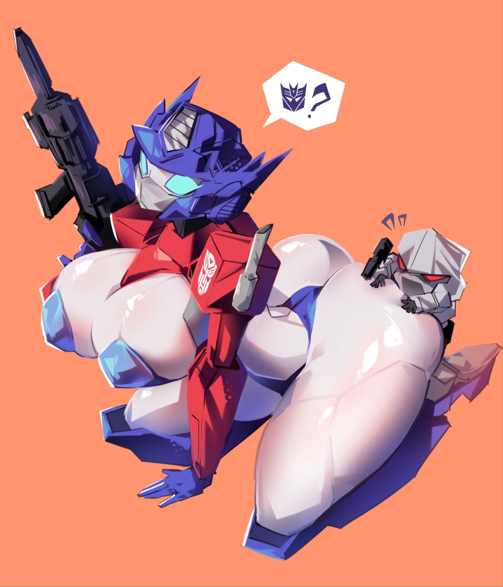 Rule 34 – big big ass big breasts big butt genderswap (mtf) megatron megatronus optimus prime orion pax rule 63 top0z (artist) transformers transformers prime | 12135929