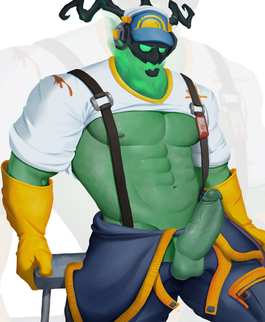 Rule 34 – abs balls bara erect penis erection gloves handwear headphones headwear janitor thresh league of legends male male focus male only nipples pants pecs penis penis out shirt shirt lift shirt up solo solo male the grind series thresh veiny penis yop5281 | 12144453