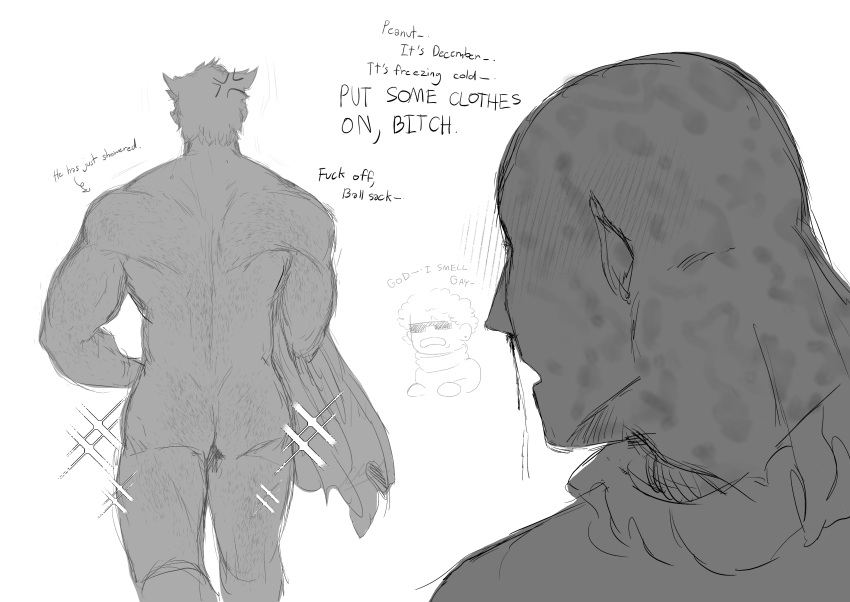 Rule 34 – 2boys anger vein ass back baimonbluewhale big ass blind al deadpool deadpool & wolverine (2024) english text gay hairy male james howlett logan (x-men) looking at another marvel monochrome nosebleed nude scars all over short hair wade wilson wolverine (x-men) x-men yaoi | 12137321