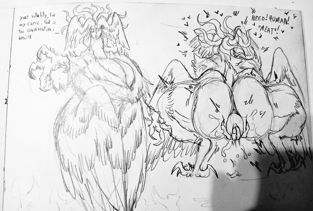 Rule 34 – anus concept art drawing feathered wings female huge butt masturbation multi eye the looming curse (zeblackballd) vaginal fingering wings ze blackball.d zeblackballd (artist) | 12167302