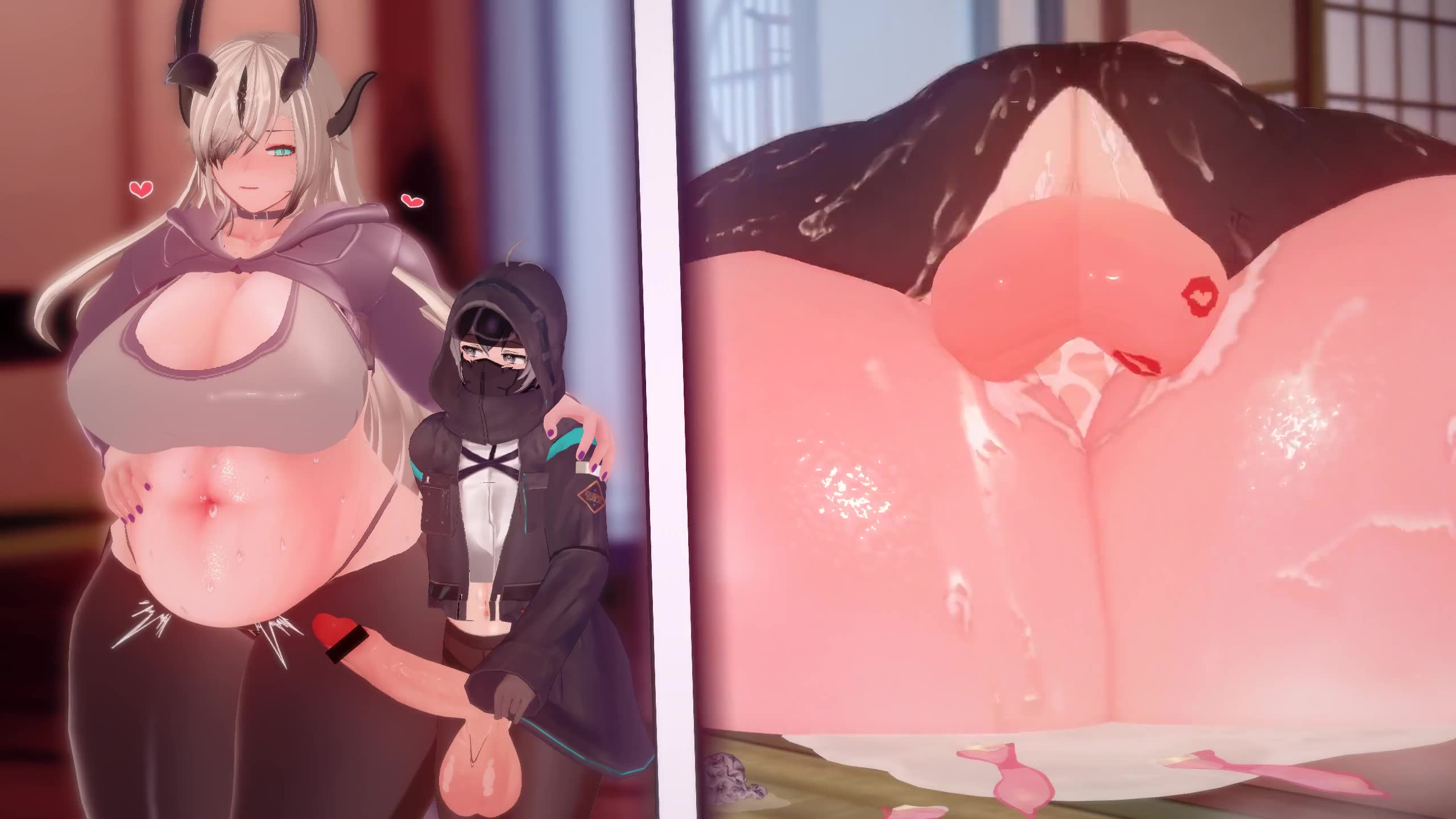 Intricate details of a seductive form