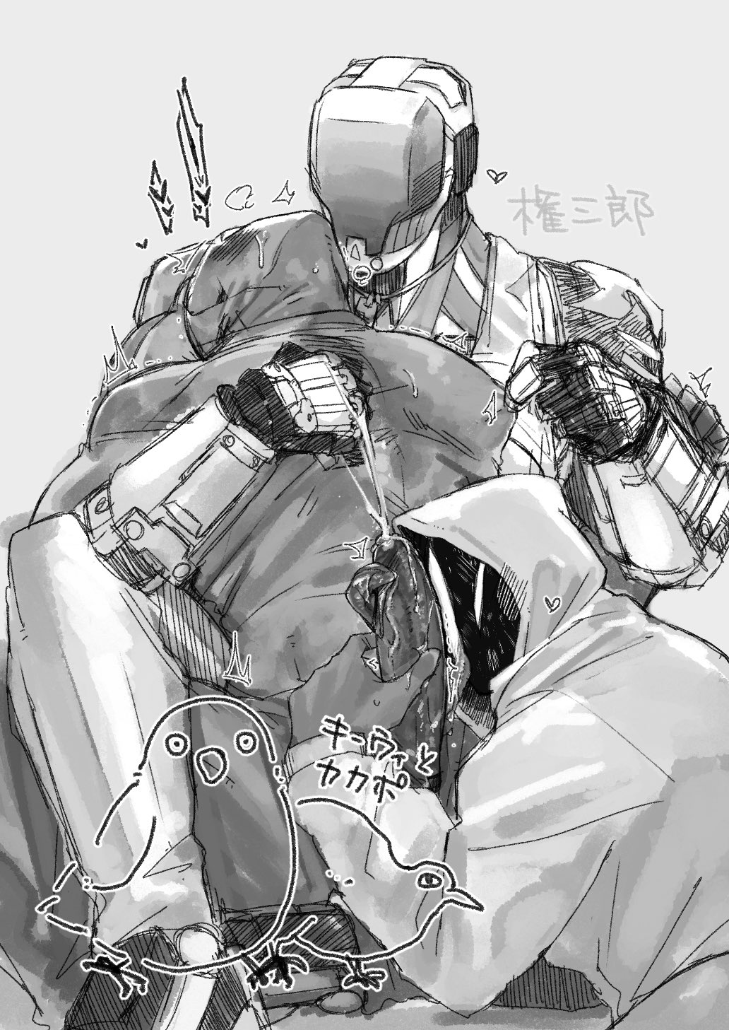 Rule 34 – 3boys cape cypher (valorant) cysqb ejaculation erect penis erection faceless faceless male hood hood up kay/o (valorant) long tongue mask masked masked male monochrome mostly clothed omen (valorant) on top penile penis robot threesome tongue tongue out tongue wrap valorant | 12366383