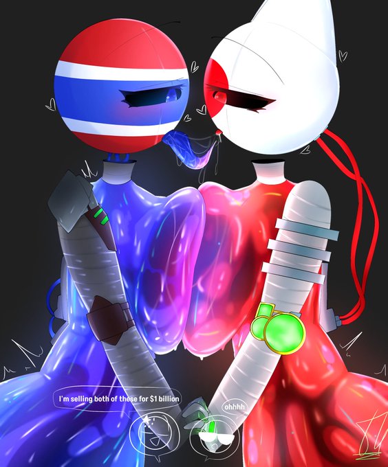 Rule 34 – 2girls 44waa29304 big breasts black background blue body blue eyes breasts to breasts china (countryhumans) closed eyes countryhumans countryhumans girl hearts around head holding hands japan (countryhumans) kissing long tongue red body red eyes robot robot girl robot humanoid sunglasses tagme thailand (countryhumans) united states of america (countryhumans) wires | 12407832