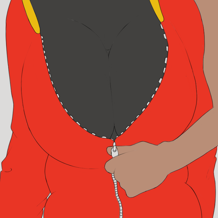 Rule34 – assisted assisted_exposure assisted_undressing big_breasts black_skin blonde_hair blush bodysuit breasts brown brown_body brown_eyes brown_skin chubby chubby_female cleavage collar comic_panel dark-skinned_female dark_skin fat_female giant_breasts hat hoodie huge_breasts kaybur_(series) large_breasts long_hair no_bra open_bodysuit open_clothes oxxo oxxo_girl parted_lips reshiram_zecrom sweater undress undressing undressing_partner unzipping wrist_cuffs yehda_(character)