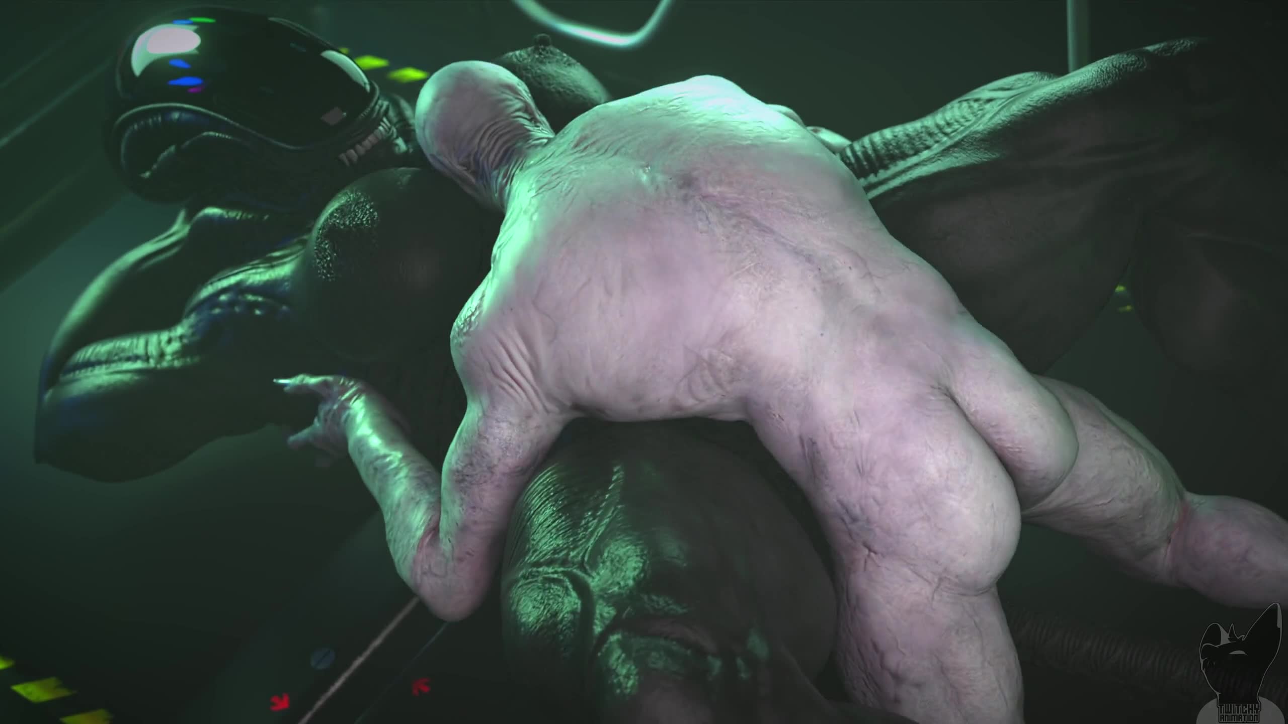 Rule34 – 2025 abomination alien alien_girl female fucking humanoid_male interspecies regenerator_(resident_evil) resident_evil_4_remake sex video