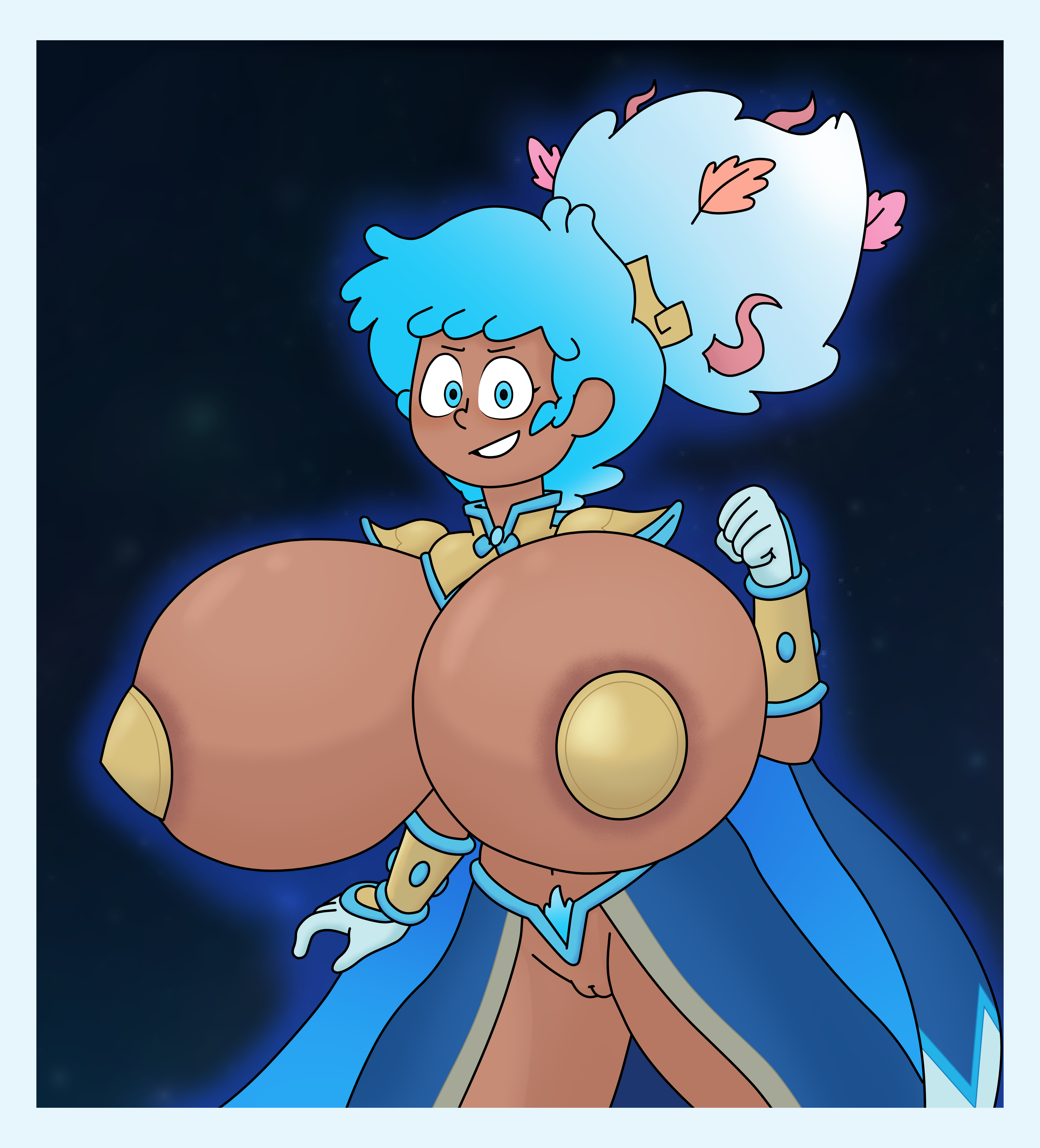 Rule34 – 1girls amphibia_(finale) amphibia_(series) armor asian_female big_areola big_breasts blue_eyes blue_hair blush breasts breasts_bigger_than_head breasts_out calamity_power calamity_super_form dark-skinned_female female female_focus female_only gigantic_breasts glowing glowing_hair huge_breasts impractical_armor impractical_clothing large_areolae power_up revealing_clothes rustybv3 shoulder_pads solo solo_female thai two_tone_hair unconvincing_armor voluptuous
