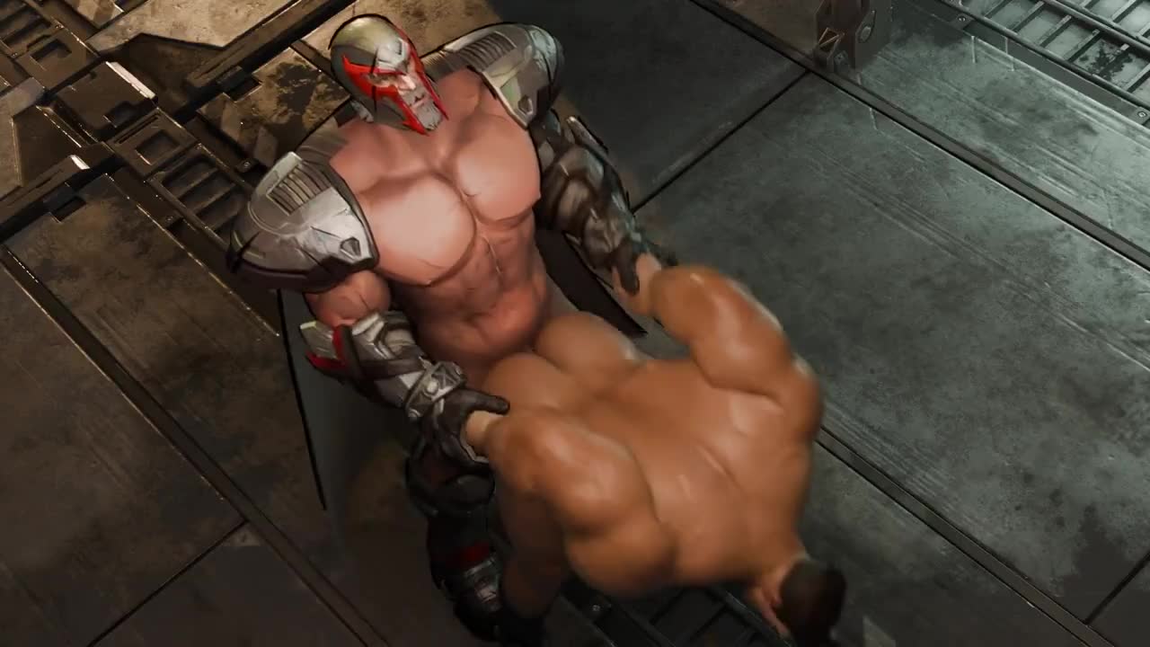 Rule34 – anal_sex bara cape gay gay_sex half_naked helmet magneto_(marvel_rivals) male_focus male_only male_penetrating_male marvel_rivals muscular_male punisher_(marvel_rivals) video wondershark2