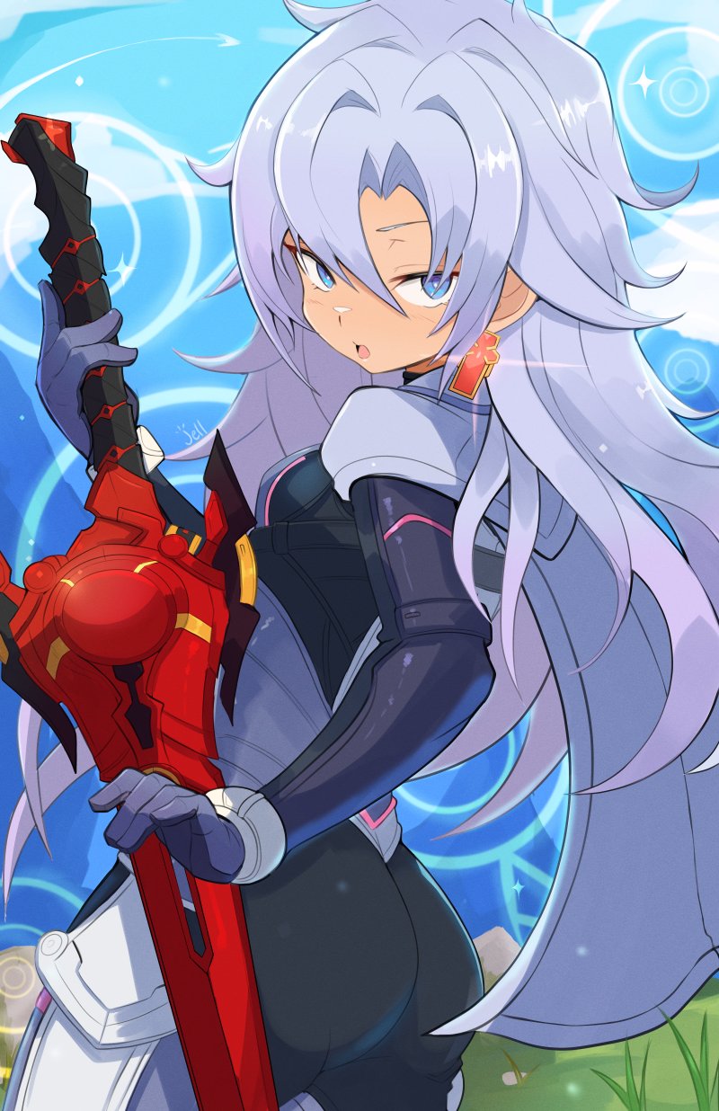 Rule 34 – 1girls 1other a (xenoblade) ass ass ass focus back back view black legwear blue eyes bodysuit breasts bubble ass core crystal earrings female female only highres holding weapon jellcaps legwear long hair looking at viewer looking back monolith soft nintendo nonbinary (lore) silver hair small breasts sword thick ass thick thighs thighs very long hair viewed from behind xenoblade (series) xenoblade chronicles 3 xenoblade chronicles 3: future redeemed | 12222869