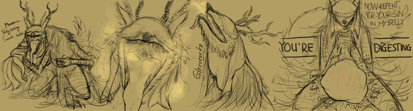 Rule 34 – 1girls bloodborne digestion game over larger pred mawshot mouth shot oral vore sharp teeth smaller prey unwilling prey unwilling vore vicar amelia vore vore belly | 12197023