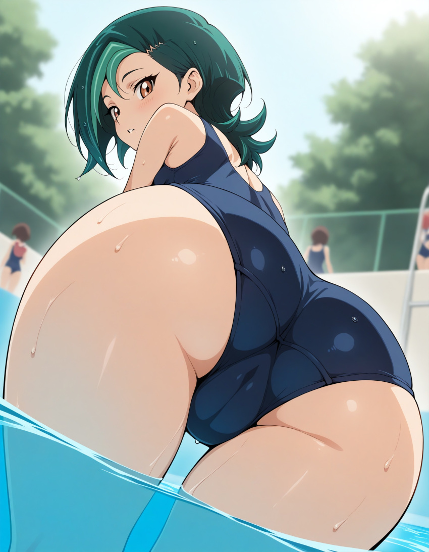 Rule 34 – ai generated ass ass focus kotori mizuki poolside school swimsuit tori meadows wet yu-gi-oh! zexal | 12197977
