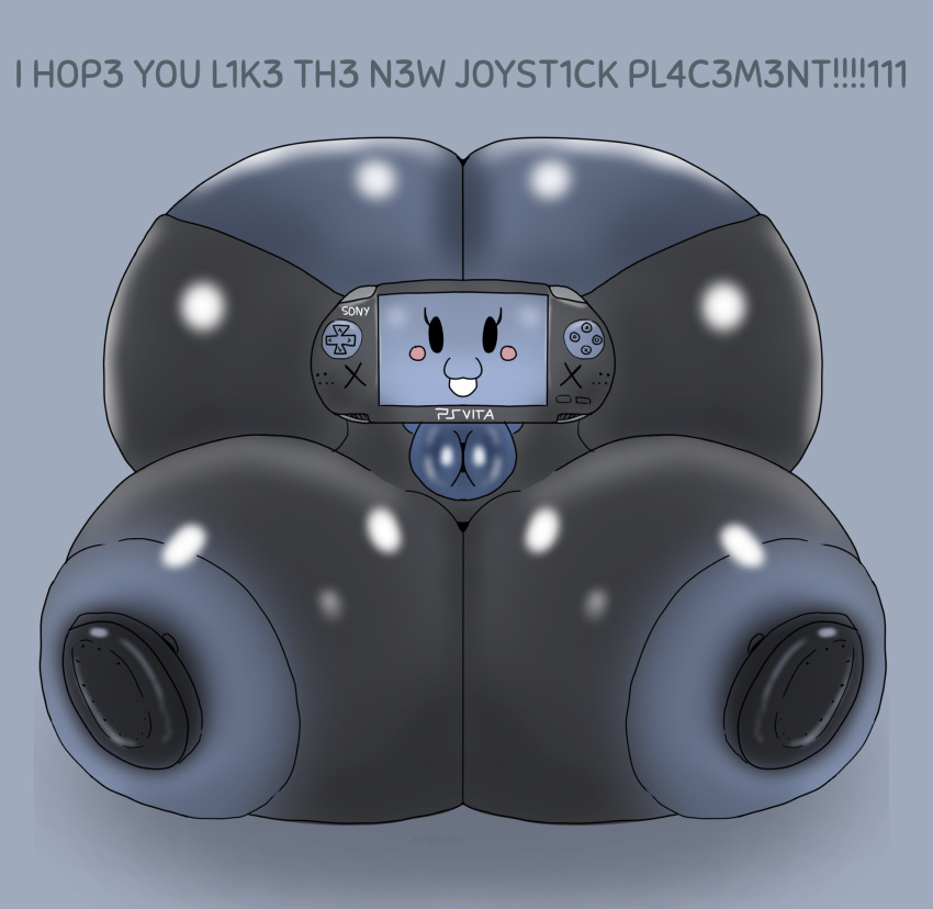 Rule 34 – console console girls huge breasts hyper hyper breasts inanimate inanimate object inanimate objects massive ass massive breasts playstation playstation portable playstation vita ps vita shitpost tagme what what has science done why wtf zeraniumz | 12280928