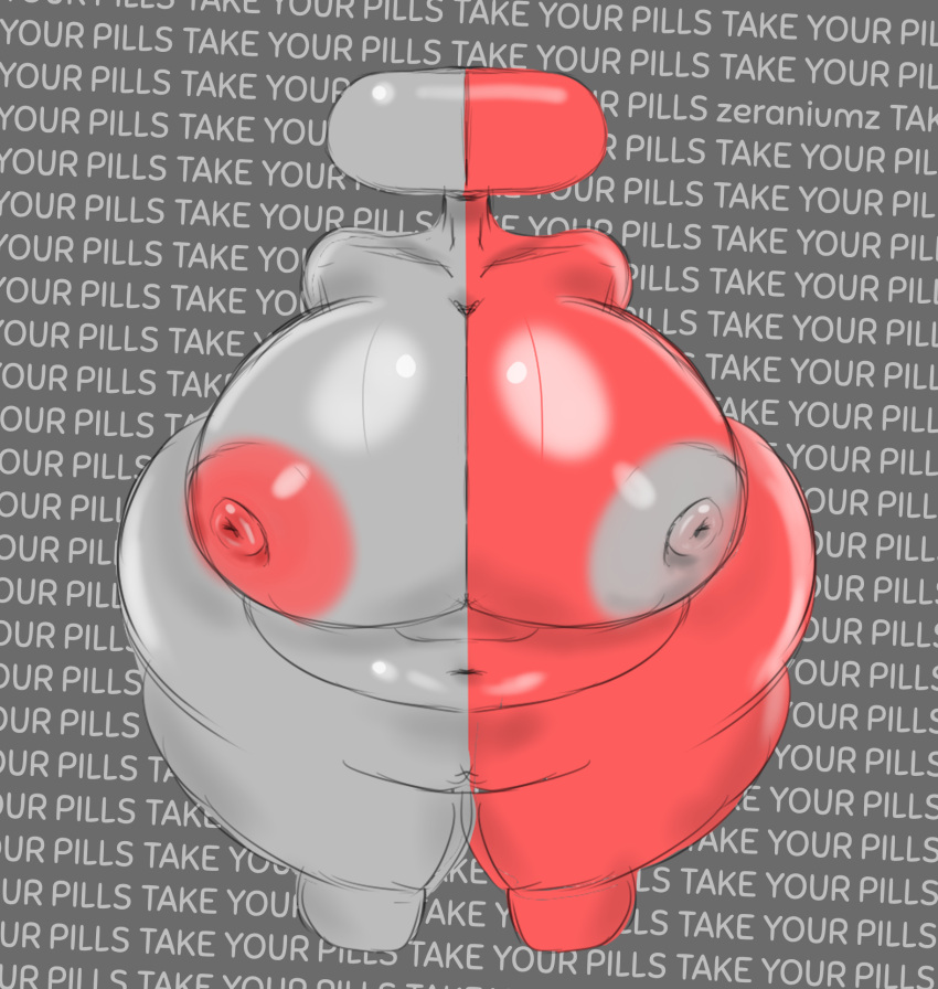 Rule 34 – anthrofied bimbofication bimbofied chubby fat huge breasts inanimate pill pill pills tagme text what zeraniumz | 12374717