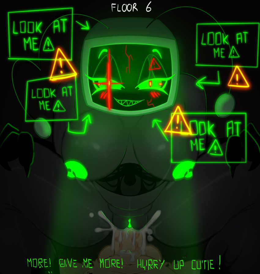 Rule 34 – claws cum in pussy cum inside dandy’s world dominant english text exposed ribcage female dominating male female on top goob (dandy’s world) green eyes horny female huge breasts looking at viewer milf milking cum milking dry mommy object head smaller male smiling at partner smirk stregaz173341 tagme talking to partner television tv head twisted vee (dandy’s world) twitter vaginal penetration vee (dandy’s world) veiny penis | 12173072