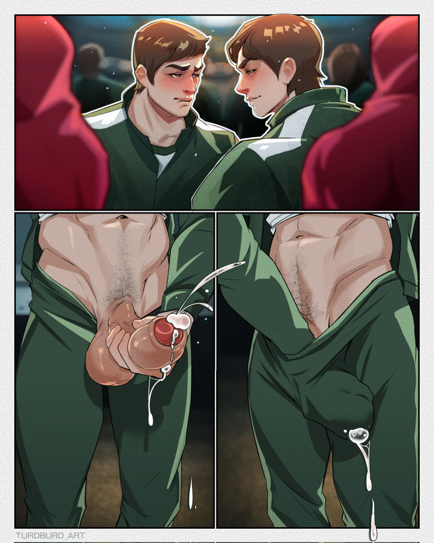 A final image depicting two figures in a close embrace