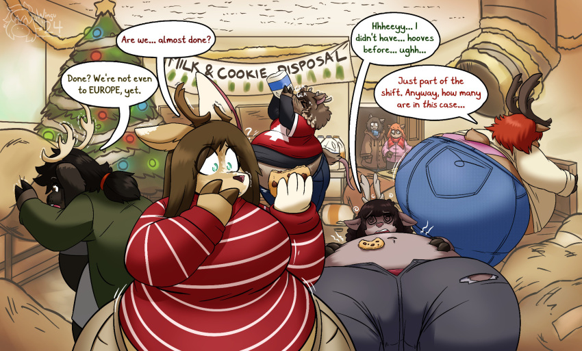 Rule 34 – bbw big ass big breasts breasts bubble butt cleavage female furry huge ass huge breasts overweight tagme thick thighs transformation weight gain wide hips wolforb2000 | 12430865