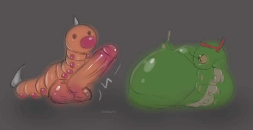 Rule 34 – bugs caterpie cock huge ass insects monochrome background pokemon pokemon (species) pokephilia tagme weedle worm zeraniumz | 12372811