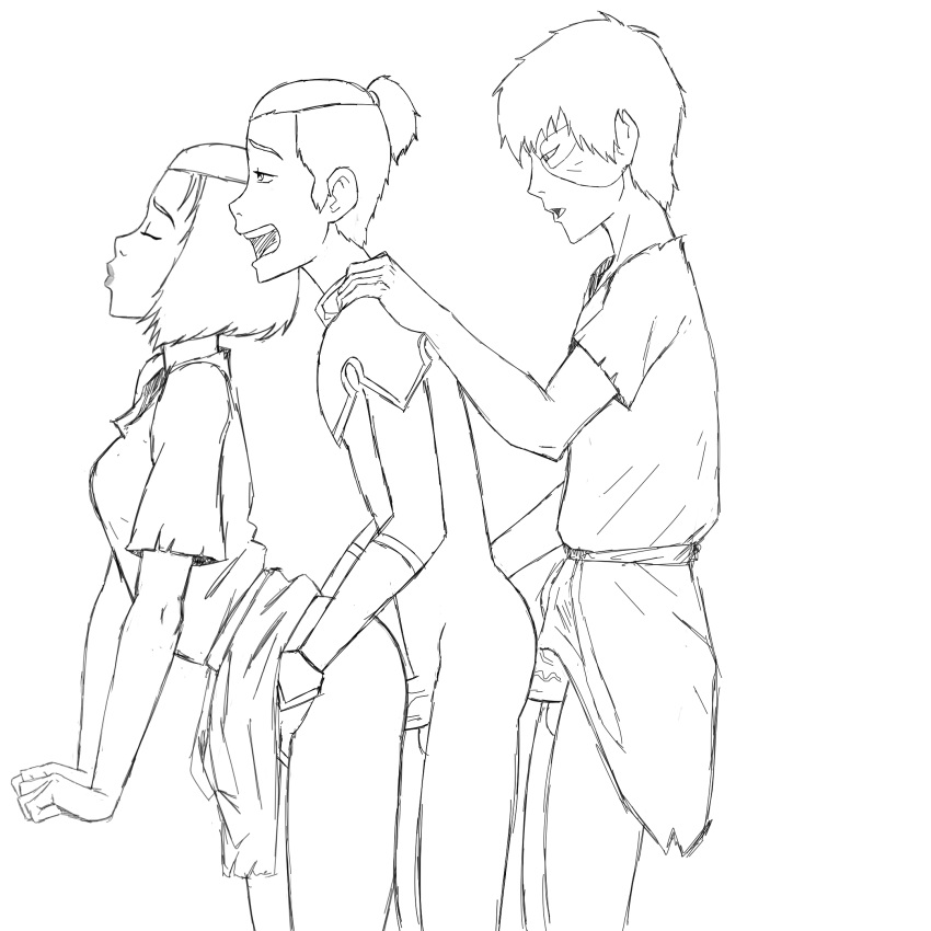 Rule 34 – avatar the last airbender sokka suki threesome zuko | 12232552