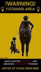 Rule 34 – 1boy 1futa 3d 3d (artwork) 3d model big ass big breasts big penis black body collar femboy flaccid flaccid penis futanari huge ass huge breasts huge cock larger futanari leash on knees orange background size difference small penis smaller male standing tagme thaciusblack turnaround video warning sign warning sign person yellow background | 12333921