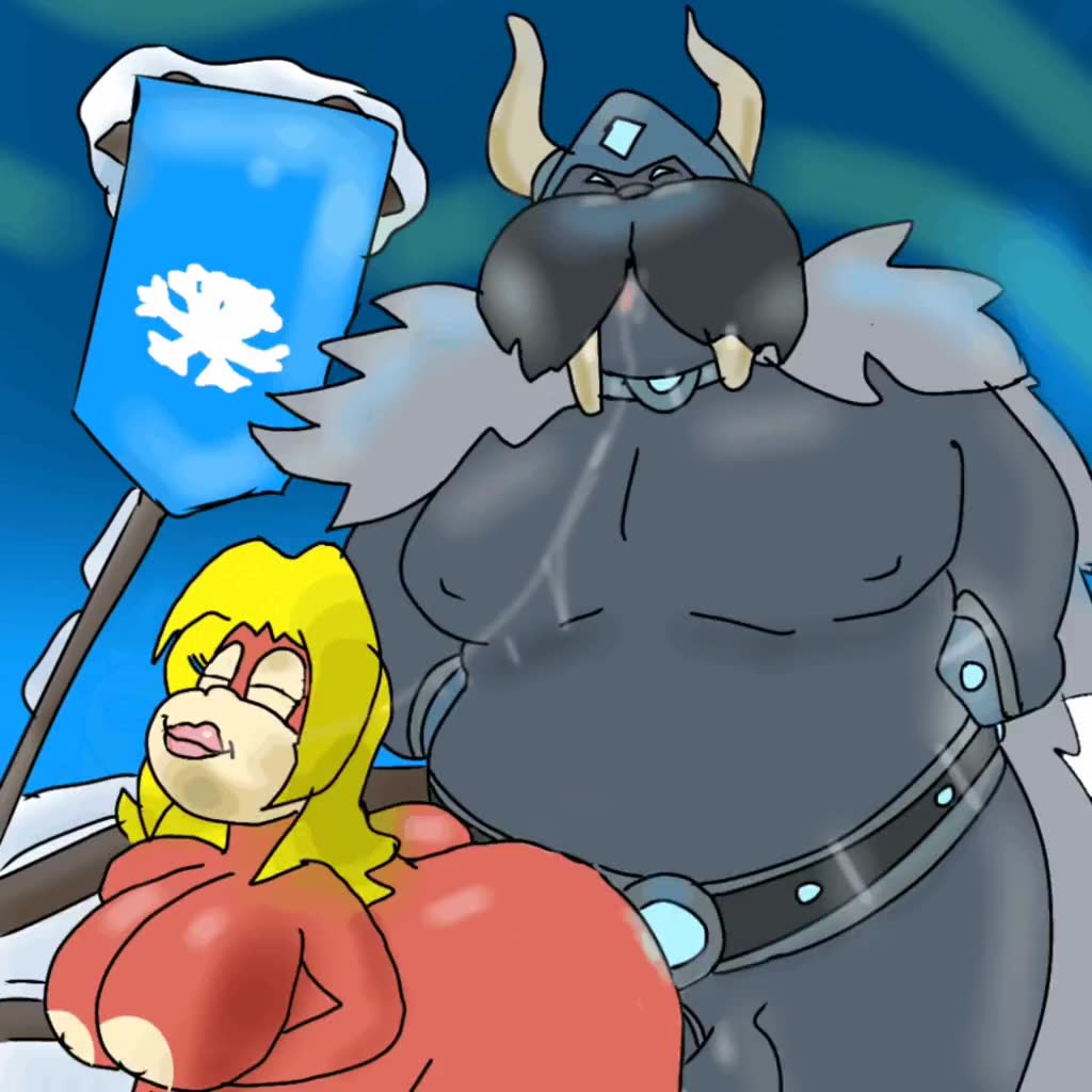 Rule34 – 3_frame_animation after_kiss belt big_ass closed_eyes clothed_male_nude_female cock_ring donkey_kong_country_tropical_freeze feeling_pleasured furry_only horns ice interspecies night ntr overweight_male penis_in_pussy scandinavian_mythology sex_from_behind size_difference snow snowmads sound_warning video video_games viking zesszoss2