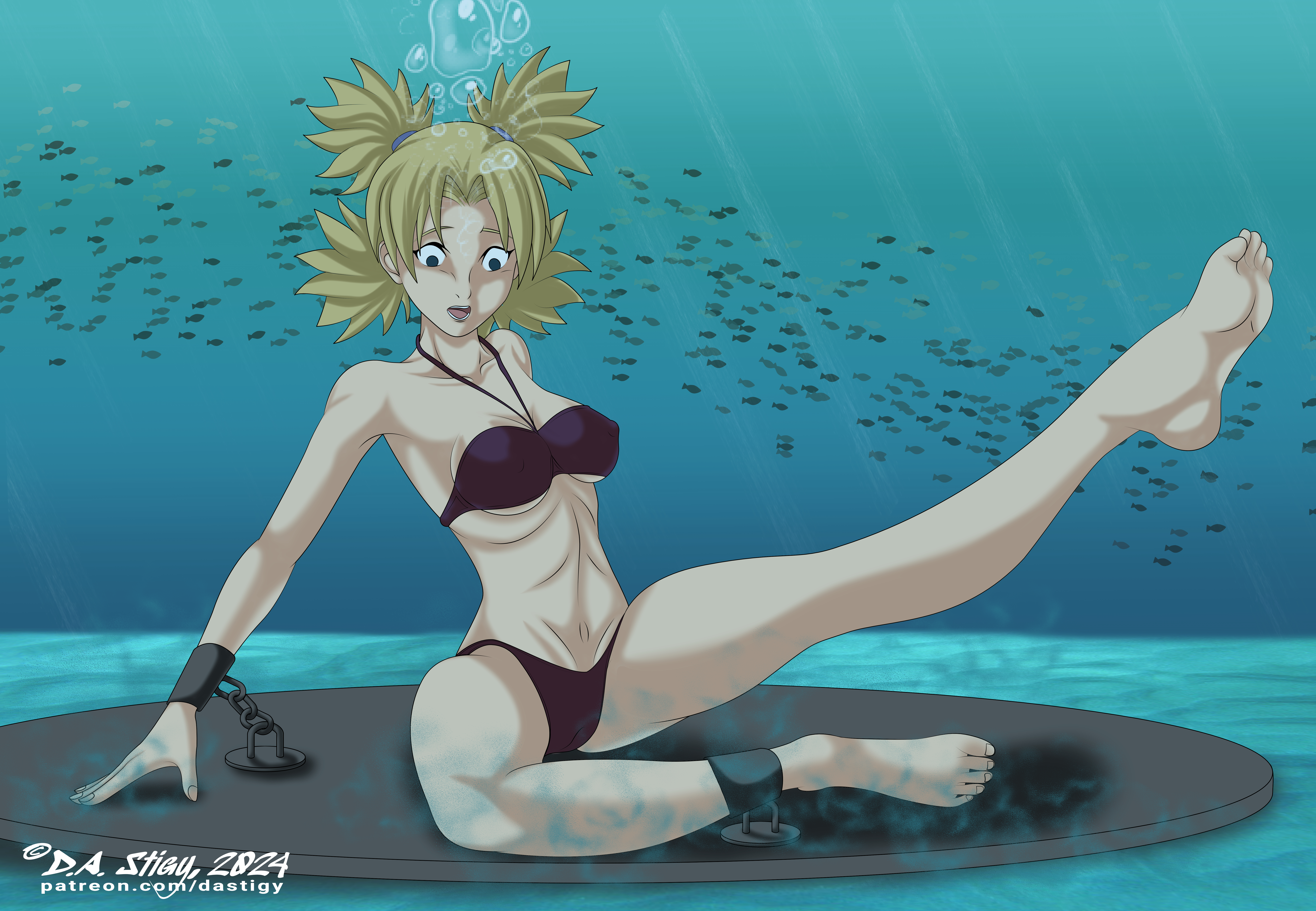 Rule34 – 1girls 5_toes barefoot bikini blonde_hair blue_eyes damsel_in_distress dastigy feet female female_only heroine_in_trouble peril soles solo solo_female solo_only toes underwater underwater_peril