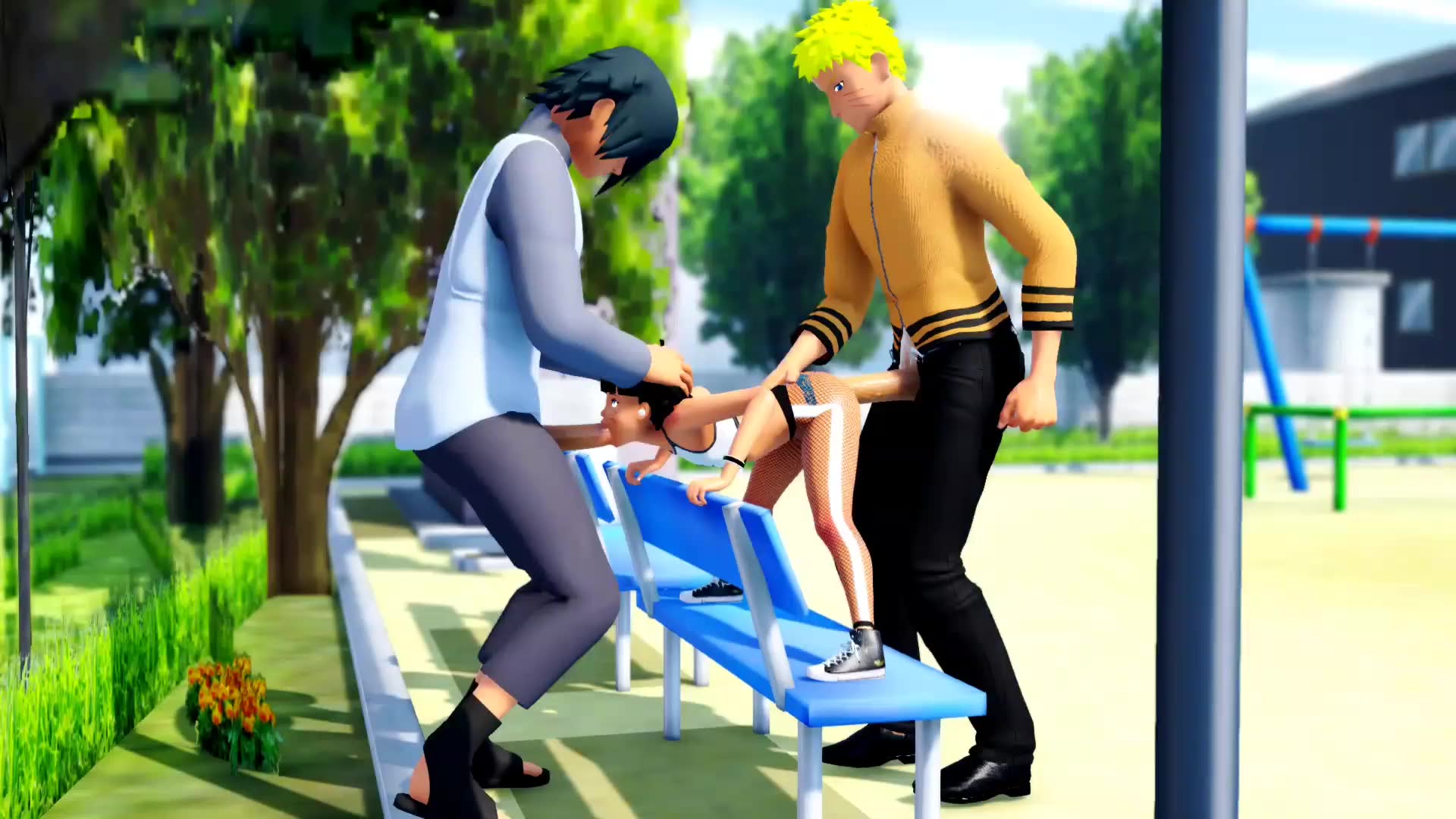 Rule34 – 2boys anal black_hair deepthroat denim double_penetration erection fellatio female incest jeans jeans_shorts multiple_boys oral pants penis sex sex_from_behind short_hair shorts straight uncensored video