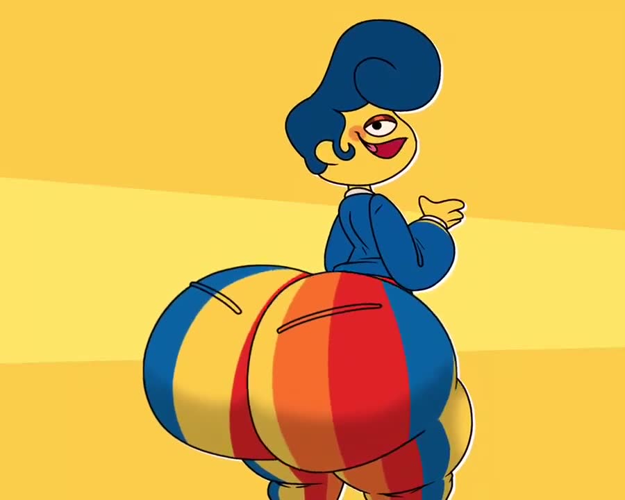 Rule34 – 1boy ass_bigger_than_head ass_focus blue_hair blue_sweater bouncing_ass breathotter clapping_cheeks clothed femboy gigantic_ass huge_ass male_focus solo solo_focus video wally_darling_(welcome_home) welcome_home_(puppet_show) wobbling_ass yellow_body