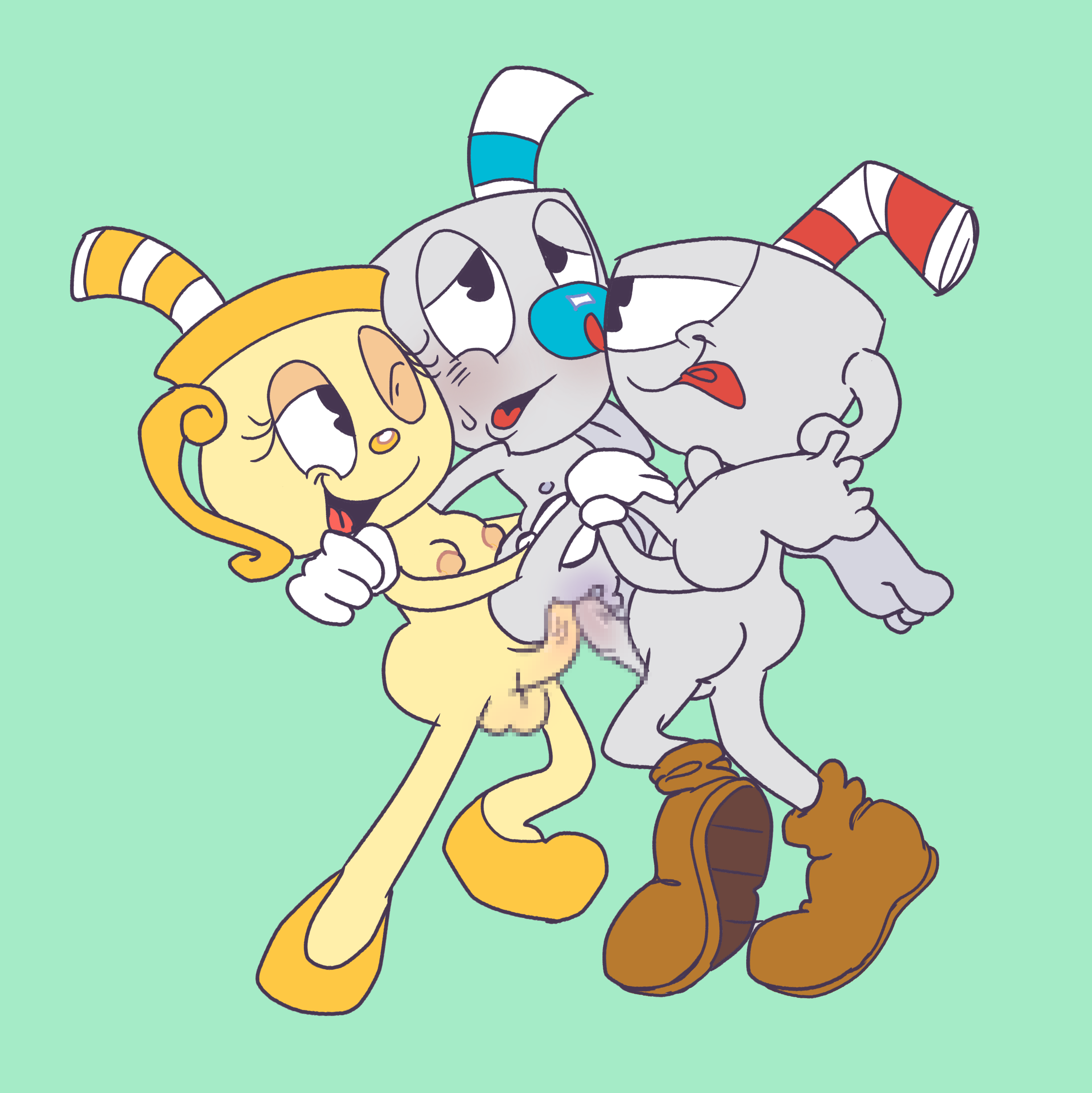 Cuphead x ms chalice rule 34