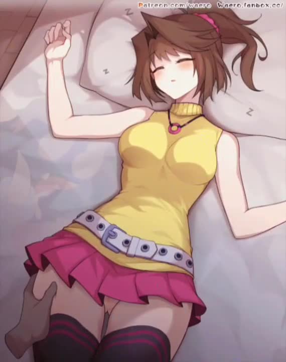 Rule34 – anzu_mazaki clothed clothed_sex cum_in_pussy duel_monster pov skirt sleeping vaginal_penetration video