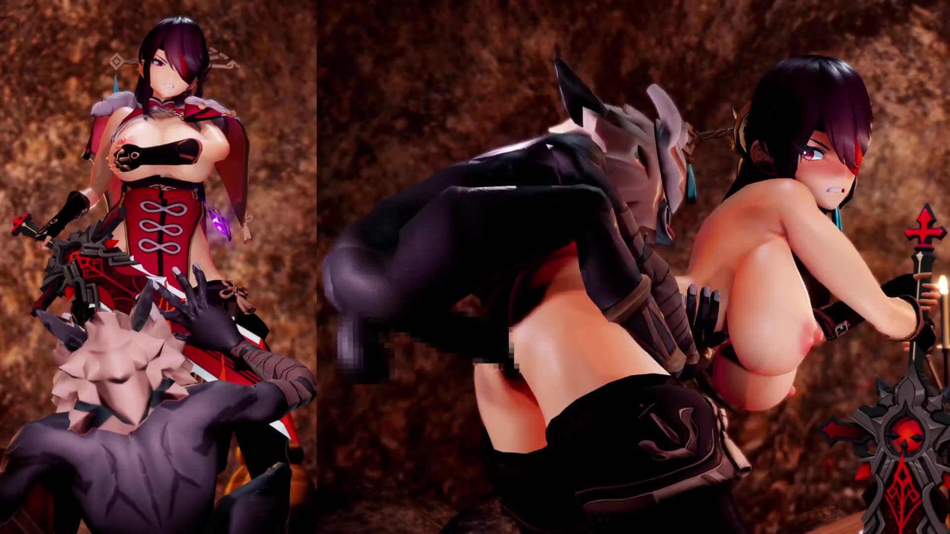 Forbidden glances ignite hidden fantasies