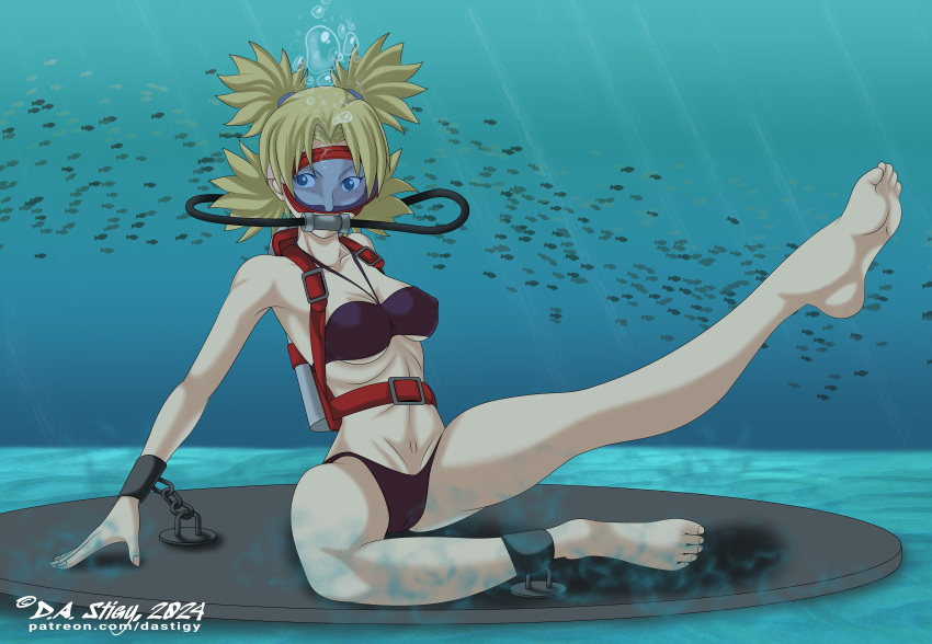 Rule 34 – 1girls 5 toes barefoot bikini blonde hair blue eyes damsel in distress dastigy feet female female only heroine in trouble naruto naruto (series) peril scuba scuba gear scuba mask scuba tank soles solo solo female solo only temari toes underwater underwater peril | 12587281