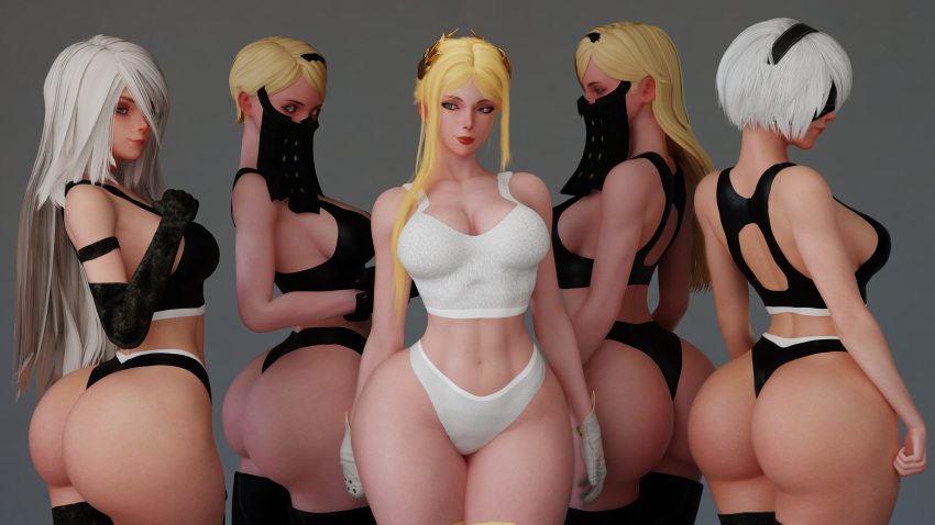 Rule 34 – 3d big ass blender blindfold blonde hair calvin klein child bearing hips cpt-flapjack gloves image keyd10iori lieutenant flapjack medium breasts milf nier: automata operator 21o thick veil voluptuous female white hair yorha 2b yorha a2 yorha commander | 12681170