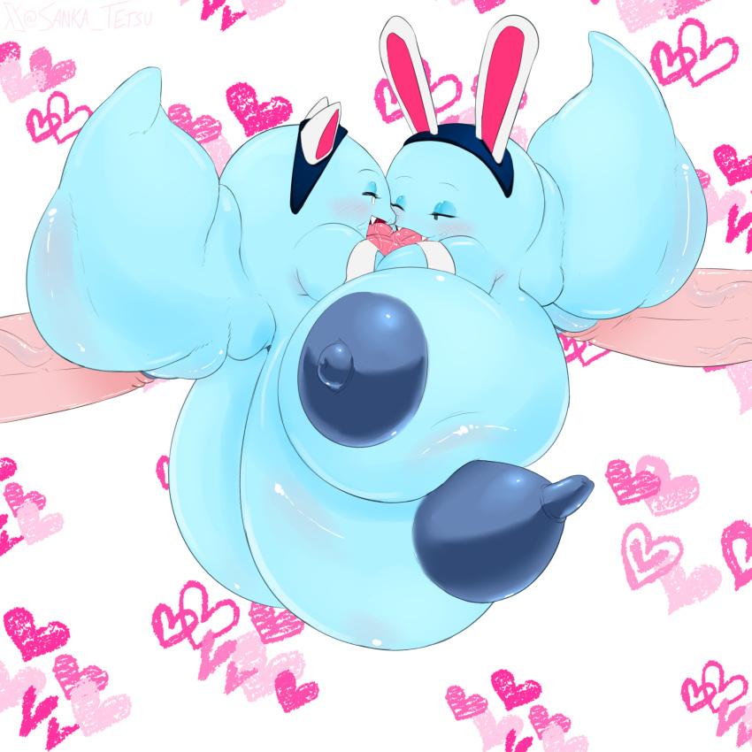 Rule 34 – 1:1 areola bedroom eyes big breasts blue areola blue body blue nipples blush boo (mario) breasts eye contact fake cat ears fake ears fake rabbit ears female female/female female penetrated genitals ghost group hi res huge breasts hyper hyper breasts incest (lore) kissing lahla (mario) looking at another male male/female male penetrating male penetrating female mario (series) narrowed eyes nintendo nipples not furry peeka (mario) penetration penis pussy sanka-tetsu seductive sex sibling (lore) sister (lore) sisters (lore) spirit tongue tongue out twins (lore) vaginal penetration | 12646690