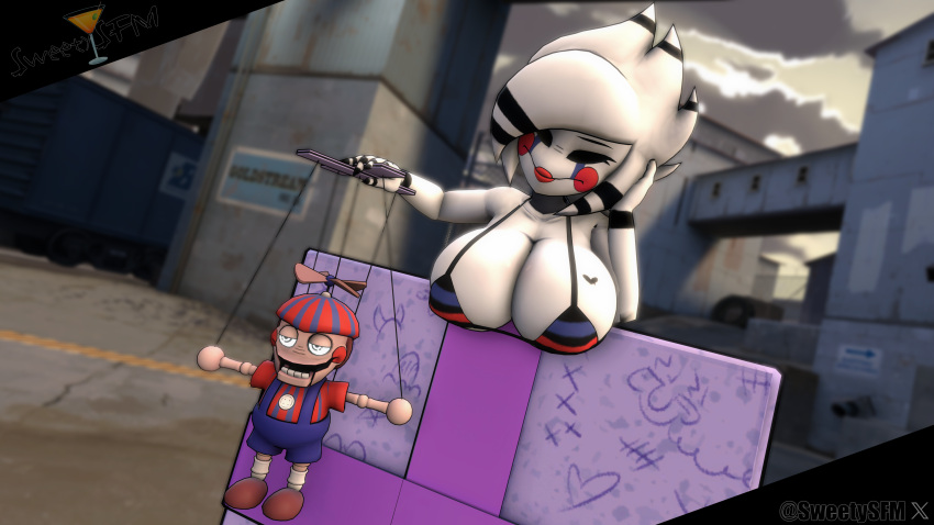 Rule 34 – 3d 3d (artwork) 3d background 3d model 4k 4k resolution ass balloon boy (fnaf) big ass big breasts big butt big thighs black bra black eyebrows black eyes black nails breasts cry crying crying with eyes open fazclaire’s nightclub female female focus female only five nights at freddy’s fnia magic magical girl marie (cally3d) marie (cryptia) marionette marionette (fnaf) no nose red blush russian scottgames straight sweetysfm white arms white ass white body white breasts white hair white skin white thighs white torso | 12493922