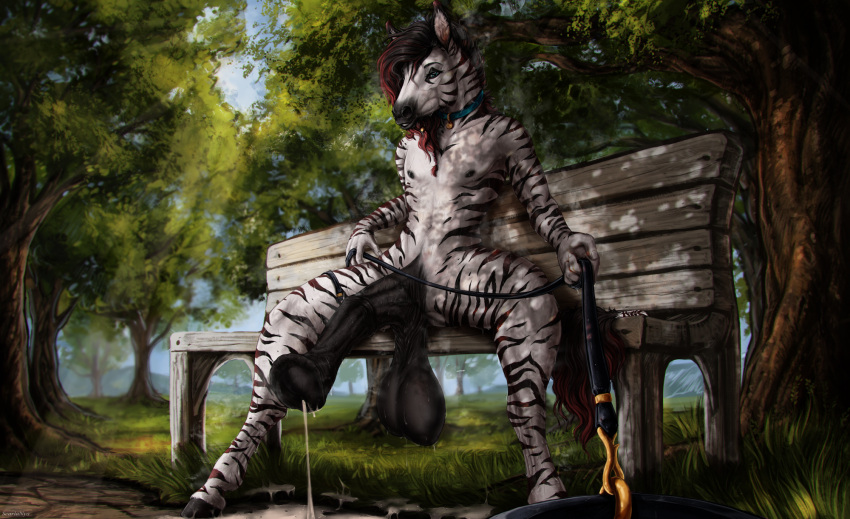 Rule 34 – animal genitalia animal penis anthro balls bench big balls big penis black balls black hair blue eyes bodily fluids cum cum on ground cum string equid equine equine genitalia equine penis flared penis fur genital fluids genitals grass hair hi res male mammal multicolored hair nude outside penis plant red hair scarlanya sitting solo striped arms striped legs striped neck sweat sweaty balls sweaty genitalia tree two tone hair white body white fur zebra | 12594128