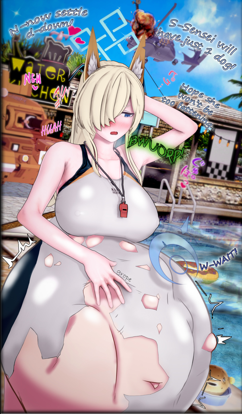 Rule 34 – 3d absorption ako (blue archive) animal ears ass blonde hair blue archive breast expansion bulge digestion digestion noises dog girl female pred growth kanna (blue archive) koikatsu oral vore pool prefect team (blue archive) public peace bureau (blue archive) render swimsuit trait theft valkyrie police school student vore weight gain | 12599477