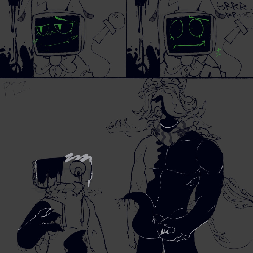 Rule 34 – cosmo (dandy’s world) dandy’s world horny looking down size difference sprout (dandy’s world) standing tail tentacle twisted cosmo (dandy’s world) twisted sprout (dandy’s world) vee (dandy’s world) | 12652569