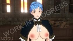 Rule 34 – artist name bedroom blue hair brown eyes cloak dialogue english text fire emblem fire emblem: three houses flopping breasts fondling breast garreg mach monastery hiding breasts intelligent systems kissing longer than 10 seconds marianne von edmund medium breasts nintendo nipple peek no sound nodusfm patreon pink nipples playing with nipple pov revealing breasts short hair subtitled tagme video work in progress | 12533556