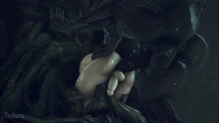 Rule34 – alien gay gay_sex human male male/male stuck_in_wall video