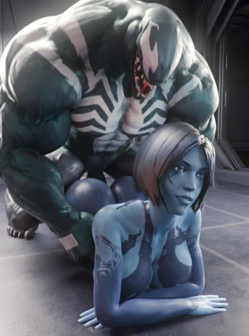 Rule34 – alien arms_crossed bouncing_ass clapping_cheeks female hand_on_hip larger_male laying_on_stomach male male_on_top male_penetrating_female muscular_male size_difference smile video