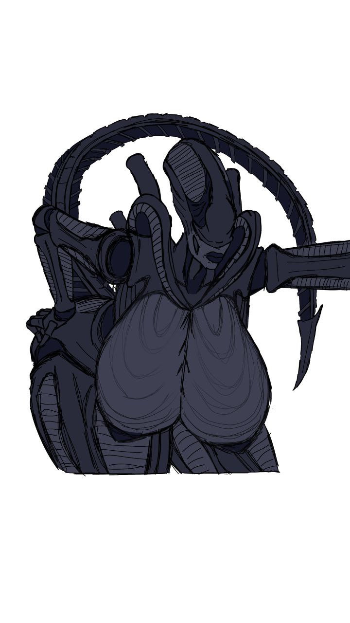 Rule 34 – 2024 alien alien (franchise) anthro ass big breasts black body black exoskeleton breasts curvy figure digital drawing (artwork) digital media (artwork) exoskeleton eyeless female hi res huge breasts humanoid nipples non-mammal breasts non-mammal nipples nude pivoiacher simple background solo tail teeth thick thighs white background wide hips xenomorph xenomorph queen | 12968176